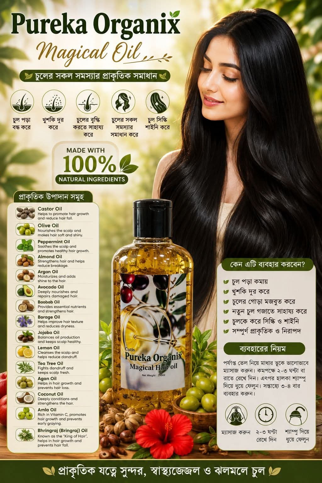 Pureka organix magical oil