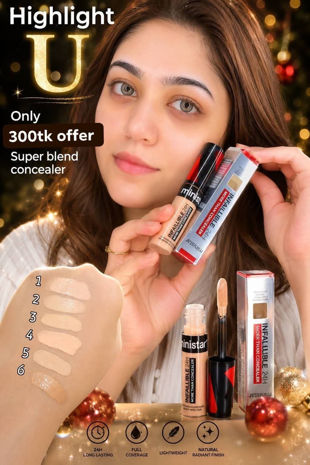 Minister concealer