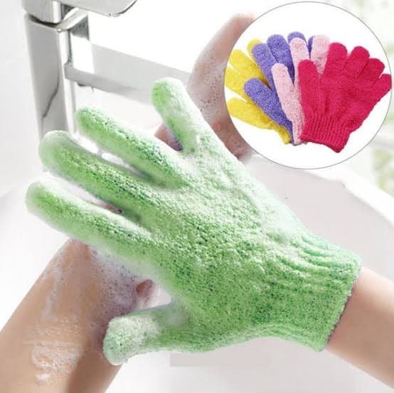 Bath gloves