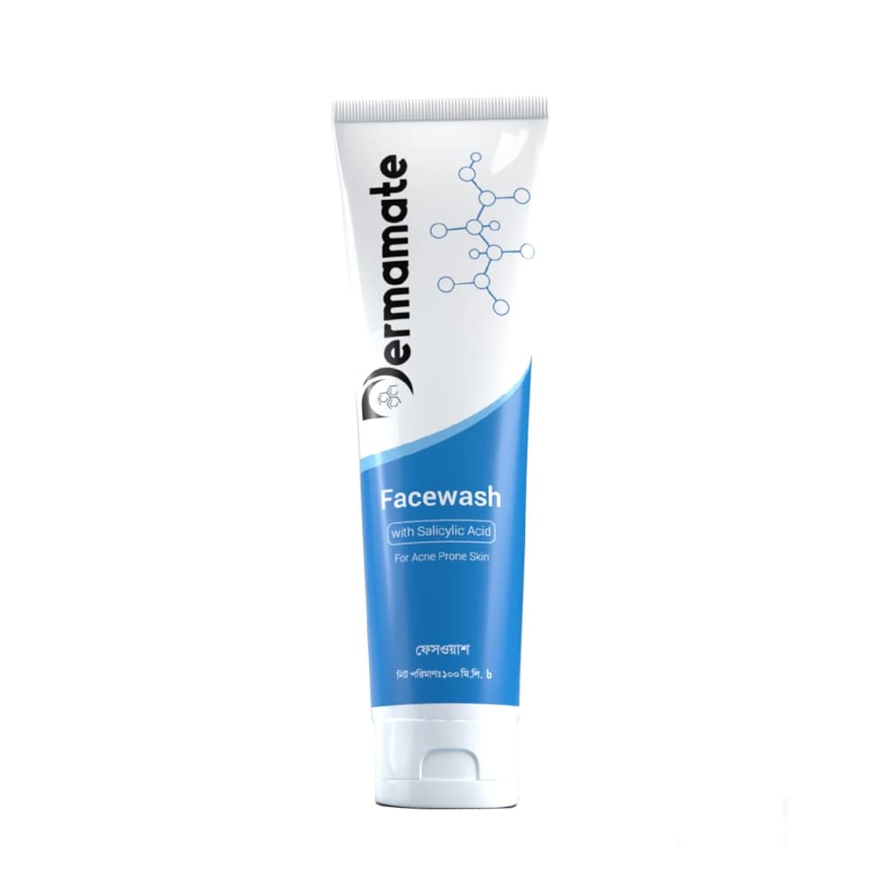 Dermamate Face Wash with Salicylic Acid 100ml