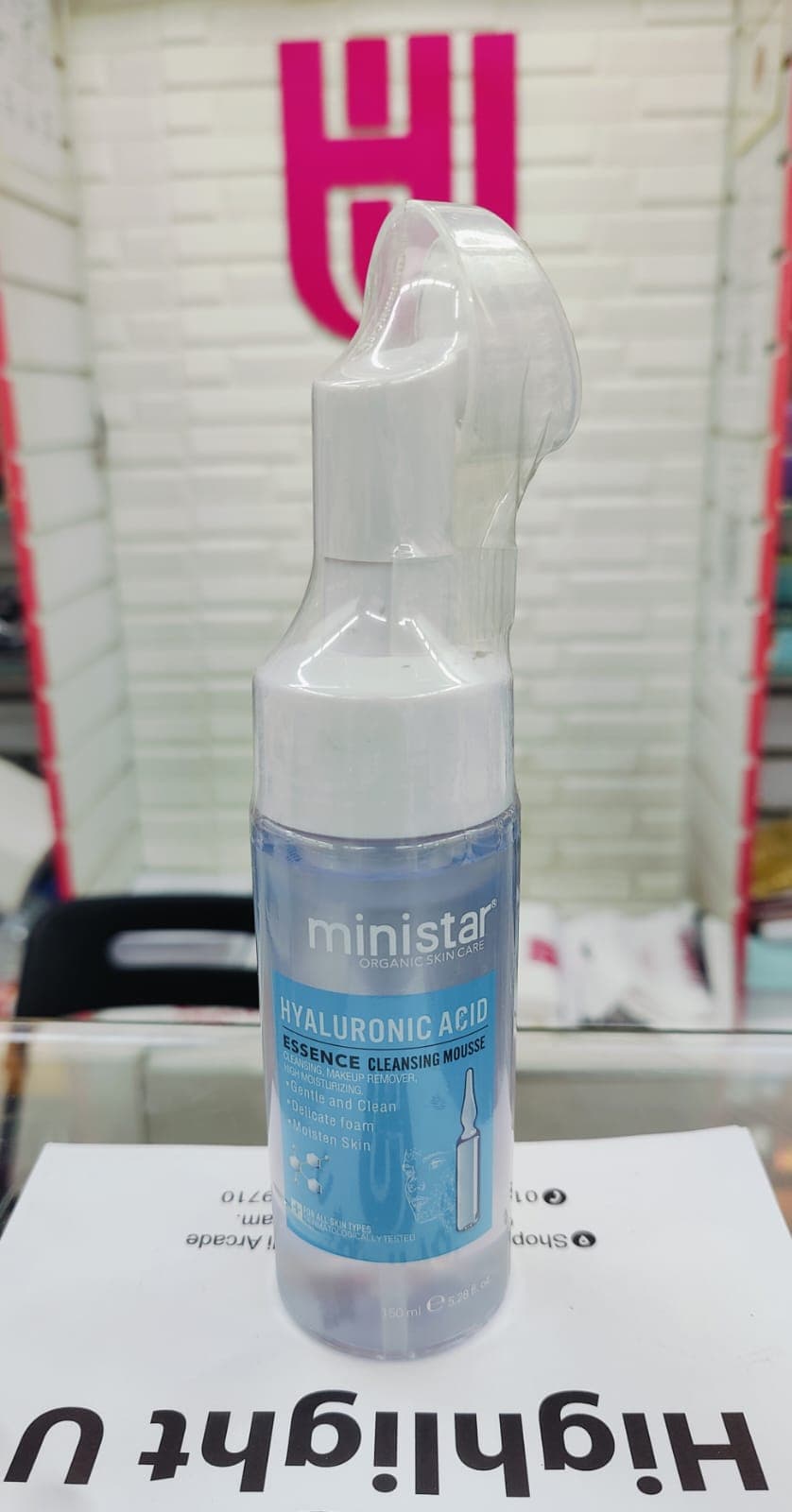 Ministar Hyaluronic Acid Face Wash 150ml