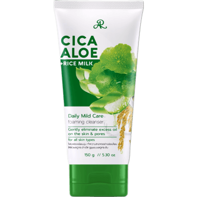 AR Cica Aloe+Rice Milk Foaming Cleanser 150g