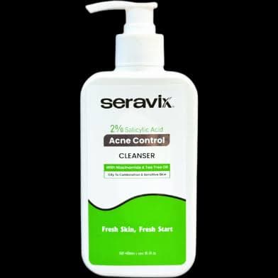 Seravix 2%Salicylic Acid Acne Control Cleanser 240ml