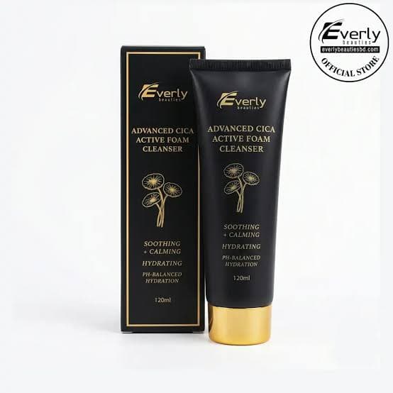 Everly Advanced Cica Active Foam Cleanser 120ml