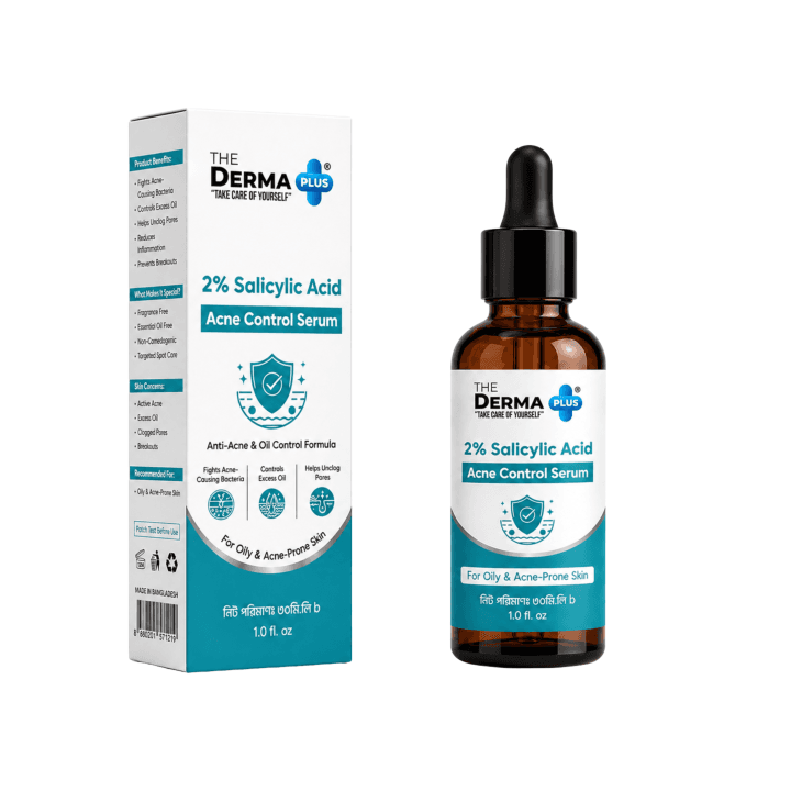 The Derma Plus 2% Salicylic Acid Face Serum 30ml